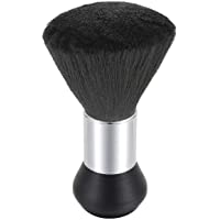 JewelryWe Cepillo de Cuello Negro Cepillo Para Corte de Cabello- Cepillo para Peluquería Tacto Suave